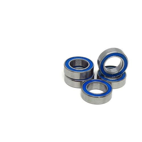 FDIMALTOR 10 stück 7x11x3,0mm MR117-2RS ABEC-3 Miniatur MR117RS Kugellager Blau Versiegelt Lager MR117 2RS L1170D 7 * 11 * 3-MR104-2RS 4x10x4,0mm von FDIMALTOR