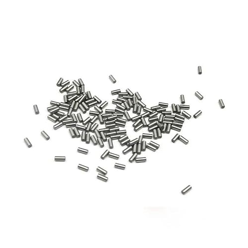 FDIMALTOR 100 Stück 3,0 mm Lagerstahl-Zylinderstift, Fixierstift, Nadellager, Fingerhut, Länge 5 6 7 8 10 12 14 16 18 20 22 24 26 28 40 mm – 45 mm – 3,0 mm von FDIMALTOR