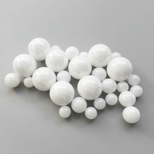 FDIMALTOR Zirkonia-Keramikkugel Durchmesser 1,5 mm 2 mm 2,778 mm - 16 mm Präzisions-Keramik-Lagerkugeln Glatte runde Kugelperle-3,175 mm - 20 Stück von FDIMALTOR
