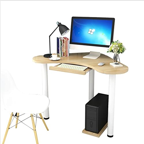 Computer-Schreibtisch, gebogener Schreibtisch für Zuhause, Arbeitsplatz, Studio-Schreibtisch, kreativer Eckschreibtisch, Computer-Schreibtisch, dreieckiger Eckschreibtisch von FDINUDIGUHTTYYYY