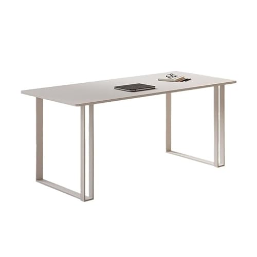 Computerschreibtisch Beistelltisch Weiß Einfacher Schreibtisch Home Tafel Studiertisch Schlafzimmer Schreibtisch Gaming Großer Schreibtisch (140 * 80 * 75cm) (One Color 140 * 80 * 75cm) von FDINUDIGUHTTYYYY