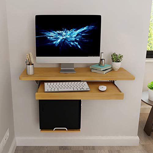 Computertisch Wandschreibtisch Multifunktionaler Laptop-Schreibtisch Schreibtisch für Zuhause Büro Arbeitszimmer Größe optional einfache Installation schön sauber von FDINUDIGUHTTYYYY