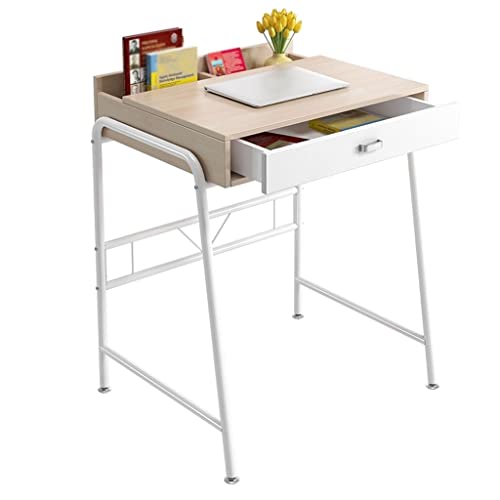 Home Schreibtisch Arbeitsplatz Student Schreibtisch Robuste Studie Workstation Study Workstation Study Schreibtisch PC Schreibtisch mit Schublade Organizer (Color : A) von FDINUDIGUHTTYYYY