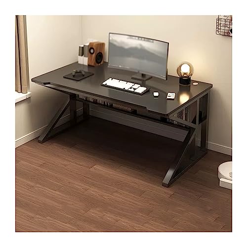PC Schreibtisch PC Schreibtisch Gaming Schreibtisch Büro Schreibtisch Student Home Schreibtisch Schlafzimmer Einfacher Schreibtisch Studie Schreibtisch Home Office Schreibtisch (Color : Messing, von FDINUDIGUHTTYYYY