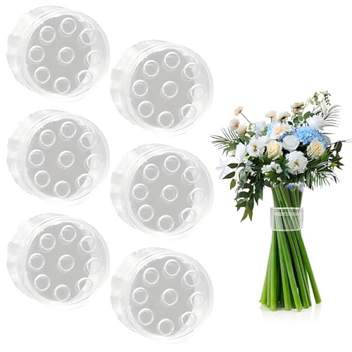 6 Stück Transparent Blumenstielhalter,Transparent Lkebana Twister,Hanataba Blumenhalter,Spiral Ikebana Stielhalter,Geeignet für DIY Blumenständer Blumenarrangement Fester Blumenstielständer 6 Stück Transparent Blumenstielhalter,Transparent Lkebana Twister,Hanataba Blumenhalter,Spiral Ikebana Stielhalter,Geeignet für DIY Blumenständer Blumenarrangement Fester Blumenstielständer von FDJZXW