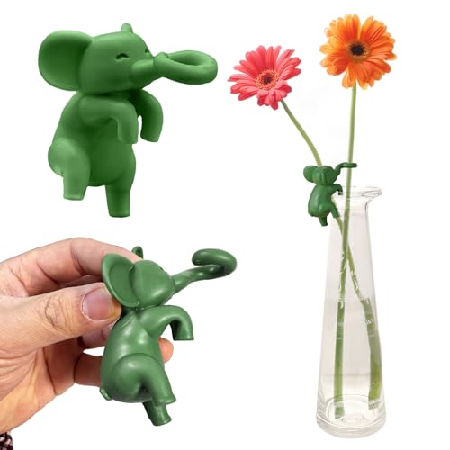 FDJZXW Plant Propagation Buddy,Plant Support Figures,Niedliche Pflanzenklammern Wasserdicht und Sturzsicher Plant Support for Sprouts für Setzlinge,Stängel,Knospen,Stecklinge (Grün) von FDJZXW