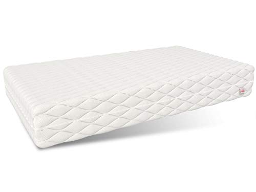 FDM Active 7 Zonen Taschenfederkernmatratze Matratze Kokos Visco Latex H3/H4 (mittelhart/hart) Höhe 22 cm Zweiseitig 120 x 200 cm von FDM