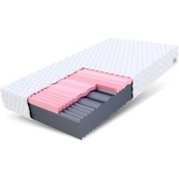 FDM - Matratze 100x200 Kaltschaum select max Visco Schaum Polyurethanschaum H3/H4 18 cm jersey von FDM
