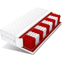 Matratze 100x200 medic max 23 cm H3 multipocket 7 Zonen Taschenfederkern von FDM