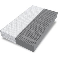 Matratze 140x200 Kaltschaum 7 Zonen pearl max plus hr Bett Konturschnitt H4 24 cm neu von FDM