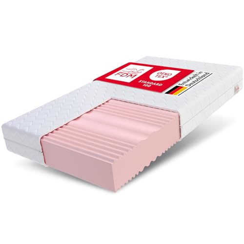 FDM Matratze 200x200 cm Härtegrad H3 H4 Höhe 24 cm Kaltschaummatratze Doppelseitige Rollmatratze HR-Schaum 7 Komfortzonen mit Hypoallergenem Waschbarem Premium-Bezug Oeko-Tex Comfort Duo MAX Plus FDM Matratze 200x200 cm Härtegrad H3 H4 Höhe 24 cm Kaltschaummatratze Doppelseitige Rollmatratze HR-Schaum 7 Komfortzonen mit Hypoallergenem Waschbarem Premium-Bezug Oeko-Tex Comfort Duo MAX Plus von FDM