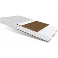 FDM - Matratze 80x160 cm Kaltschaum baby coco 2 Kokos Duo Klimafaser Polyurethanschaum H3 9 cm von FDM