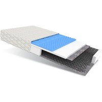 FDM - Matratze 80x180 cm Bonell Federkernmatratze bambino 15 cm H2 profilierter hr Schaum Polyurethanschaum von FDM
