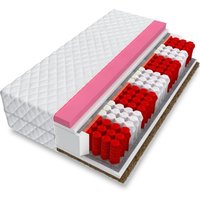 FDM - Matratze 9 Zonen deimos 160 x 200 Visco Memory Kokos H3 H4 Taschenfederkern neu von FDM