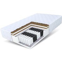 FDM - Matratze 90x200 Taschenfederkern 7 Zonen Kokos home double 21 cm Premium H3 H5 FDM - Matratze 90x200 Taschenfederkern 7 Zonen Kokos home double 21 cm Premium H3 H5 von FDM