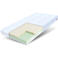 FDM - Matratze 90x200 corato Kaltschaum H3 latex H2 Höhe 11 cm von FDM