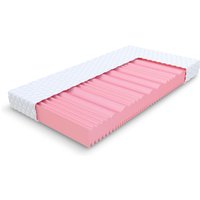 Matratze Kaltschaum 7 Zonen HR-Schaum 120x200 cm fix H2 H3 Höhe 14 cm Bezug von FDM