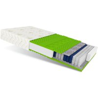 Matratze Taschenfederkern 160x200 massage H3 7 Zonen 17 cm HR-Schaum Kaltschaum von FDM