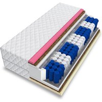 FDM - Matratze Taschenfederkern 80x200 7 Zonen Latex Kokos Visco H3 H4 dolce max 28cm von FDM