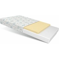 FDM - Matratze dream 80x160 cm Kaltschaum H2 H3 latex 11 cm Dumbo Bezug von FDM