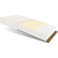 Matratze pikolo 90x180 H2/H4 11 cm Kokos Latex Polyurethanschaum Klimafaser Kindermatratze von FDM