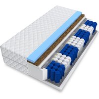 FDM - Matratze titan 9 Zonen 100x200 Premium Hybrid foam Taschenfederkern kokos H2 H3 von FDM