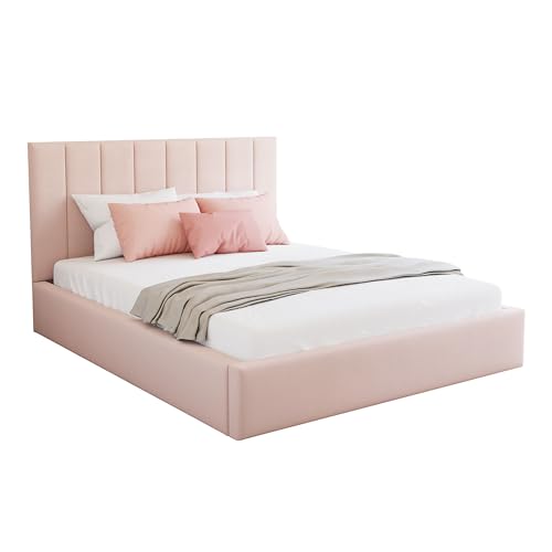 FDM Polsterbett 180x200 cm Doppelbett mit Lattenrost Bettkasten Stauraum Colorado Trinity Altrosa mit Kopfteil modern FDM Polsterbett 180x200 cm Doppelbett mit Lattenrost Bettkasten Stauraum Colorado Trinity Altrosa mit Kopfteil modern von FDM