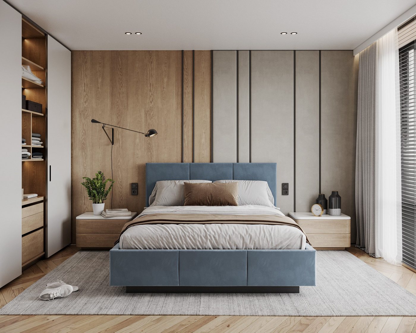 FDM Polsterbett 90x200, 120x200, 140x200, 160x200, 180x200cm Stauraumbett Bettgestell (MADE IN EU - mit hochwertigem Velours Bezug Trinity, Bettrahmen, Bett, Optional mit Matratze bestellbar, mit großen gepolsterten Kopfteil, mit Bettkasten zum aufklappen), Metallrahmen mit Lattenrost, hydraulische Klappfunktion für Stauraum von FDM