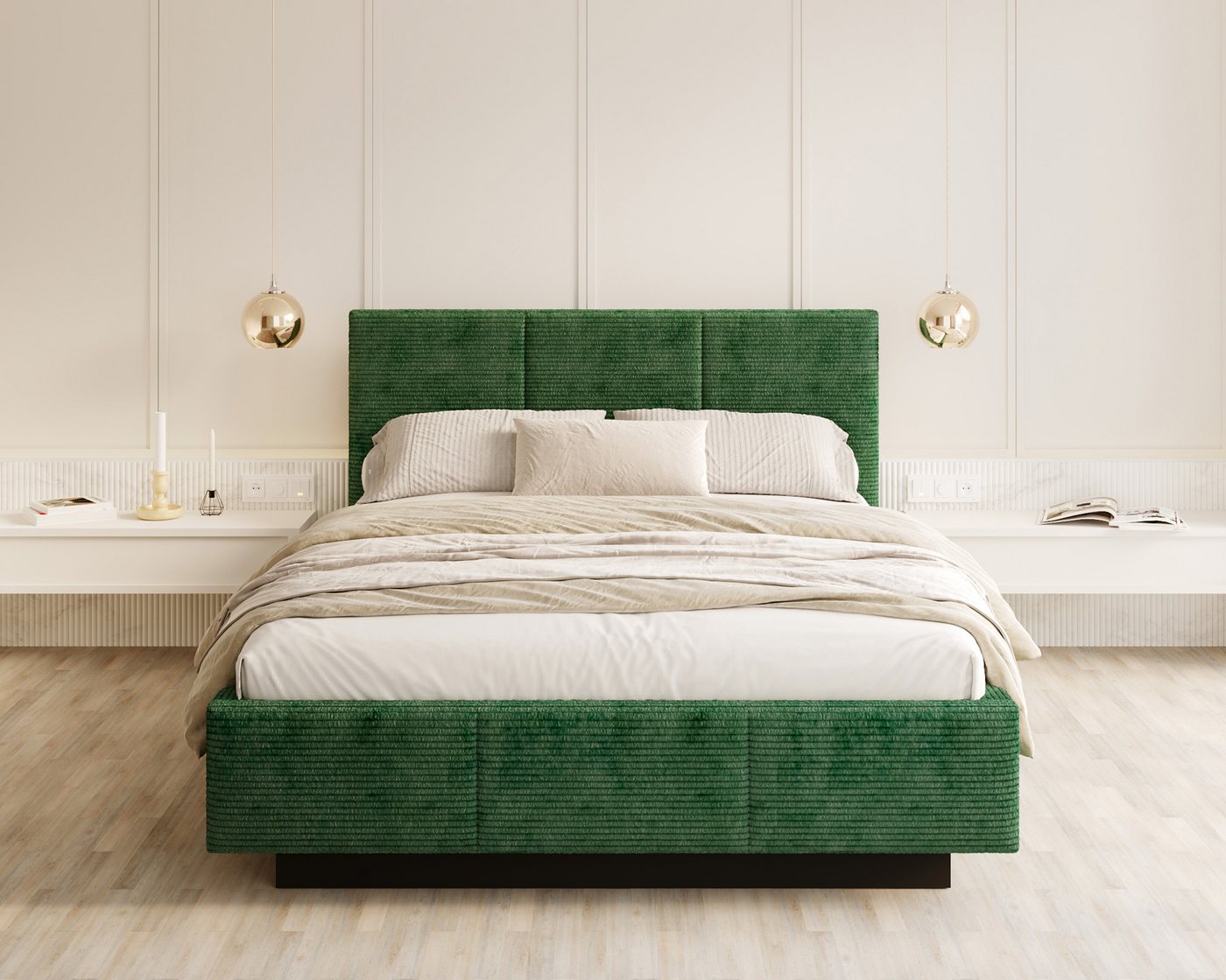 FDM Polsterbett 90x200, 120x200, 140x200, 160x200, 180x200cm Stauraumbett Bettgestell (MADE IN EU - mit hochwertigem Velours Bezug Trinity, Bettrahmen, Bett, Optional mit Matratze bestellbar, mit großen gepolsterten Kopfteil, mit Bettkasten zum aufklappen), Metallrahmen mit Lattenrost, hydraulische Klappfunktion für Stauraum FDM Polsterbett 90x200, 120x200, 140x200, 160x200, 180x200cm Stauraumbett Bettgestell (MADE IN EU - mit hochwertigem Velours Bezug Trinity, Bettrahmen, Bett, Optional mit Matratze bestellbar, mit großen gepolsterten Kopfteil, mit Bettkasten zum aufklappen), Metallrahmen mit Lattenrost, hydraulische Klappfunktion für Stauraum von FDM