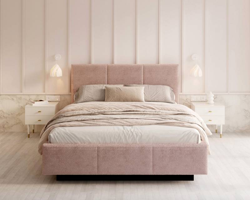 FDM Polsterbett 90x200, 120x200, 140x200, 160x200, 180x200cm Stauraumbett Bettgestell (MADE IN EU - mit hochwertigem Velours Bezug Trinity, Bettrahmen, Bett, Optional mit Matratze bestellbar, mit großen gepolsterten Kopfteil, mit Bettkasten zum aufklappen), Metallrahmen mit Lattenrost, hydraulische Klappfunktion für Stauraum FDM Polsterbett 90x200, 120x200, 140x200, 160x200, 180x200cm Stauraumbett Bettgestell (MADE IN EU - mit hochwertigem Velours Bezug Trinity, Bettrahmen, Bett, Optional mit Matratze bestellbar, mit großen gepolsterten Kopfteil, mit Bettkasten zum aufklappen), Metallrahmen mit Lattenrost, hydraulische Klappfunktion für Stauraum von FDM