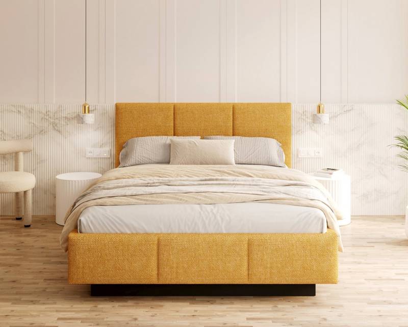 FDM Polsterbett 90x200, 120x200, 140x200, 160x200, 180x200cm Stauraumbett Bettgestell (MADE IN EU - mit hochwertigem Velours Bezug Trinity, Bettrahmen, Bett, Optional mit Matratze bestellbar, mit großen gepolsterten Kopfteil, mit Bettkasten zum aufklappen), Metallrahmen mit Lattenrost, hydraulische Klappfunktion für Stauraum FDM Polsterbett 90x200, 120x200, 140x200, 160x200, 180x200cm Stauraumbett Bettgestell (MADE IN EU - mit hochwertigem Velours Bezug Trinity, Bettrahmen, Bett, Optional mit Matratze bestellbar, mit großen gepolsterten Kopfteil, mit Bettkasten zum aufklappen), Metallrahmen mit Lattenrost, hydraulische Klappfunktion für Stauraum von FDM