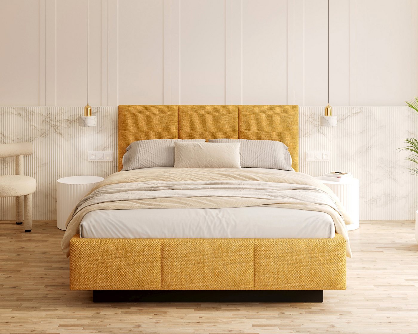 FDM Polsterbett 90x200, 120x200, 140x200, 160x200, 180x200cm Stauraumbett Bettgestell (MADE IN EU - mit hochwertigem Velours Bezug Trinity, Bettrahmen, Bett, Optional mit Matratze bestellbar, mit großen gepolsterten Kopfteil, mit Bettkasten zum aufklappen), Metallrahmen mit Lattenrost, hydraulische Klappfunktion für Stauraum FDM Polsterbett 90x200, 120x200, 140x200, 160x200, 180x200cm Stauraumbett Bettgestell (MADE IN EU - mit hochwertigem Velours Bezug Trinity, Bettrahmen, Bett, Optional mit Matratze bestellbar, mit großen gepolsterten Kopfteil, mit Bettkasten zum aufklappen), Metallrahmen mit Lattenrost, hydraulische Klappfunktion für Stauraum von FDM