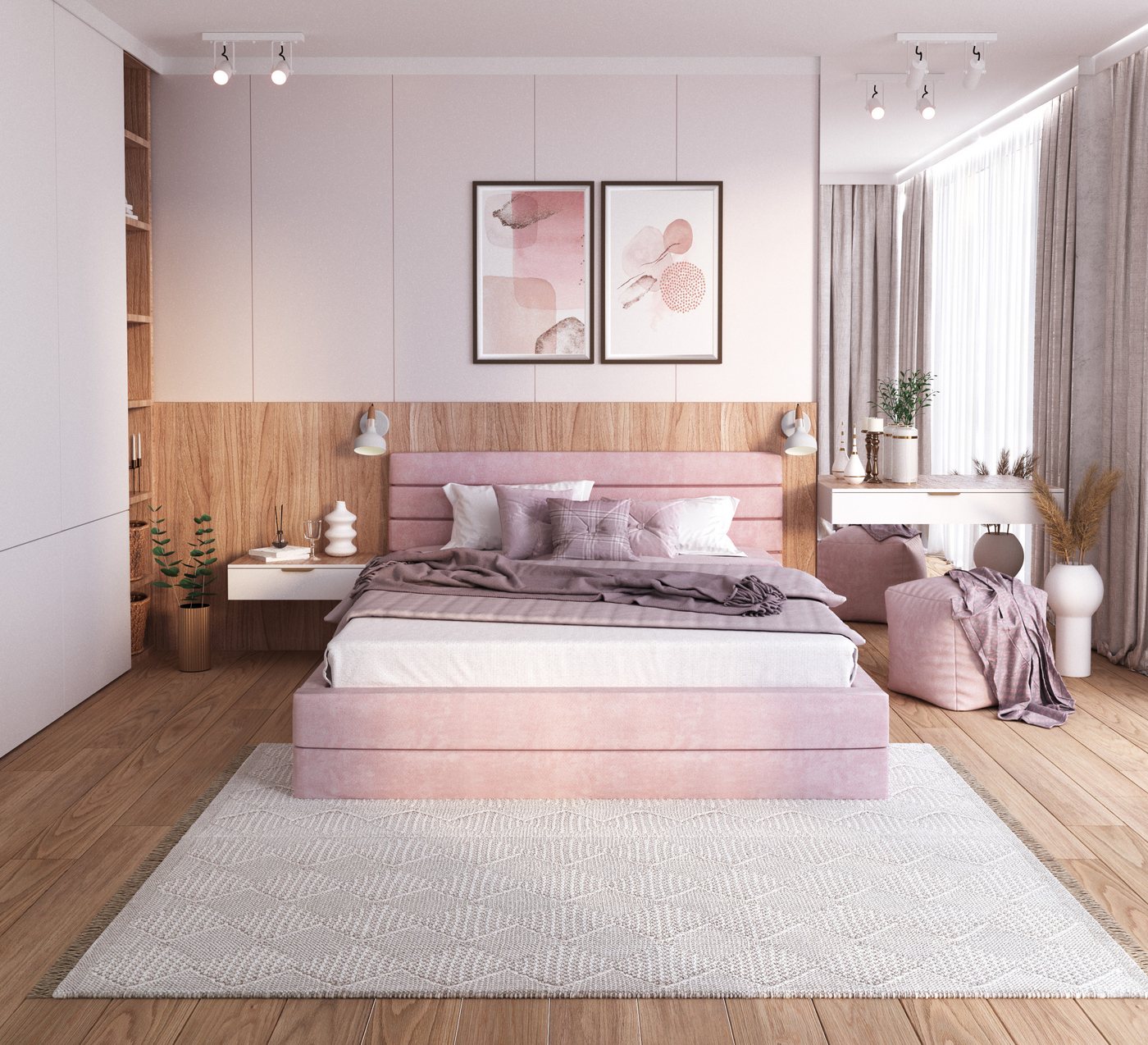 FDM Polsterbett Bettrahmen Bettgestell 90x200, 120x200, 140x200, 160x200, 180x200cm (MADE IN EU - mit hochwertigem Velours Bezug, Bettrahmen, Bett, Optional mit Matratze bestellbar, mit großen gepolsterten Kopfteil, mit Bettkasten zum aufklappen), Metallrahmen mit Lattenrost, hydraulische Klappfunktion für Stauraum von FDM