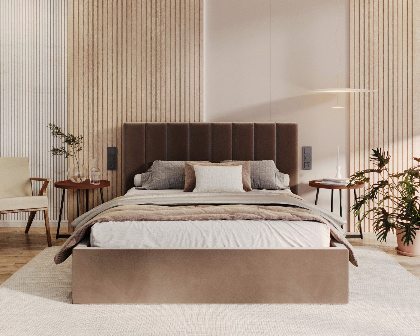 FDM Polsterbett Stauraumbett Bettgestell 90x200, 120x200, 140x200, 160x200, 180x200cm (MADE IN EU - mit hochwertigem Velours Bezug, Bettrahmen, Bett, Optional mit Matratze bestellbar, mit großen gepolsterten Kopfteil, mit Bettkasten zum aufklappen), Metallrahmen mit Lattenrost, hydraulische Klappfunktion für Stauraum FDM Polsterbett Stauraumbett Bettgestell 90x200, 120x200, 140x200, 160x200, 180x200cm (MADE IN EU - mit hochwertigem Velours Bezug, Bettrahmen, Bett, Optional mit Matratze bestellbar, mit großen gepolsterten Kopfteil, mit Bettkasten zum aufklappen), Metallrahmen mit Lattenrost, hydraulische Klappfunktion für Stauraum von FDM