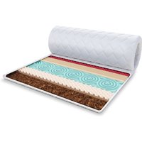 FDM - Topper 5x90x200 cm Matratzenauflage mit HR-Schaum Matratzenschoner Kokosfaser H3 H4 FDM - Topper 5x90x200 cm Matratzenauflage mit HR-Schaum Matratzenschoner Kokosfaser H3 H4 von FDM