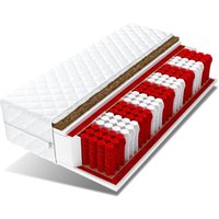 FDM - Matratze 120x200 home max multipocket 24cm 7 Zonen Taschenfederkern Kokos H3 H4 von FDM
