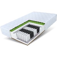 FDM - Matratze 180x200 Taschenfederkern Kokos 7 Zonen H3 H4 amor hr Schaum Höhe 19 cm von FDM