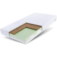 Matratze 90x200 Kaltschaum teramo 7 Zonen H3 H4 14 cm Kokos hr Schaum Klimafaser Polyurethanschaum jersey Matratze 90x200 Kaltschaum teramo 7 Zonen H3 H4 14 cm Kokos hr Schaum Klimafaser Polyurethanschaum jersey von FDM