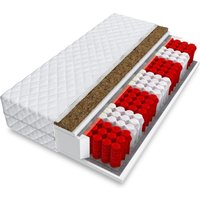 Matratze montalto 7 Zonen 180x200 multipocket Taschenfederkern Kokos H3 H4 17 cm von FDM
