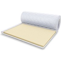 Topper 160x200 cm Matratzenauflage mit Latex Höhe 4 cm Matratzenschoner H2 von FDM