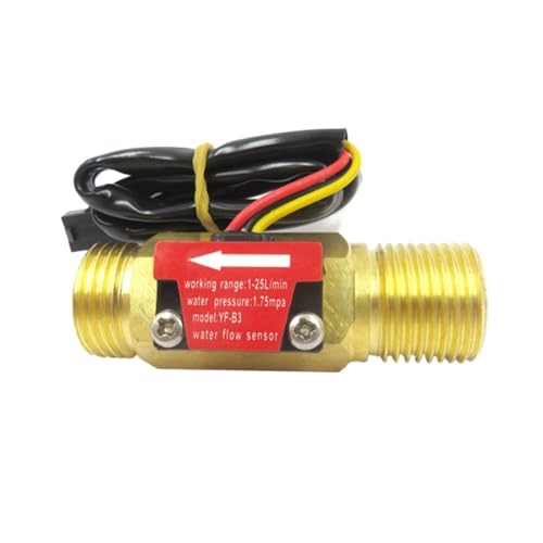 External Thread Brass Water Flow Sensor Switch YF-B3 Male Thread Flowmeter 1-25L/min Liquid Water Flow Sensor Switch Industrial External Thread Brass Water Flow Sensor Switch YF-B3 Male Thread Flowmeter 1-25L/min Liquid Water Flow Sensor Switch Industrial von FDOSIJFOS