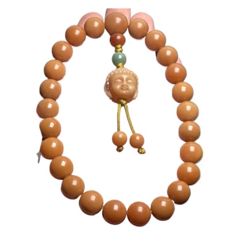 FDOSIJFOS Bodhi-Handkette, Natürlicher verwitterter Bodhi-Hand-Rosenkranz. Zarte Buddha-Gebetsperlen mit Buddha-Kopf for Meditieren FDOSIJFOS Bodhi-Handkette, Natürlicher verwitterter Bodhi-Hand-Rosenkranz. Zarte Buddha-Gebetsperlen mit Buddha-Kopf for Meditieren von FDOSIJFOS