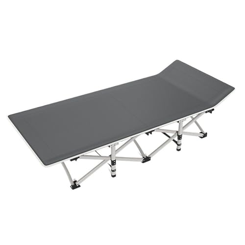 FDOSIJFOS Klappbett, Einzelperson Büro Nap Lounge Chair, Haushalt Erwachsene Einfache und tragbare Marschbett Liegebett(S) von FDOSIJFOS