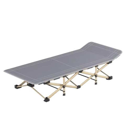 FDOSIJFOS Klappbett, Klappbett for den Außenbereich, Büro-Nickerchenbett, Begleitbett, Strandbett, Marschbett, for, Liege(Large) von FDOSIJFOS