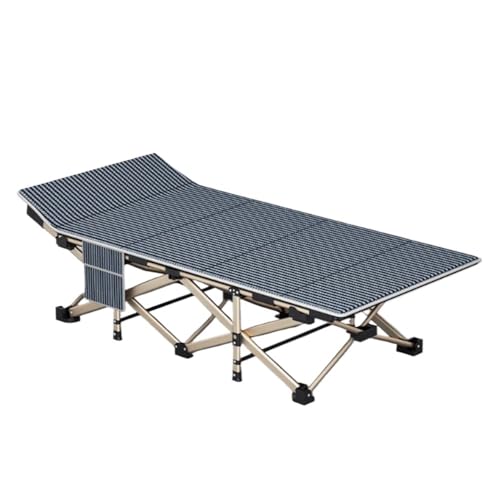 FDOSIJFOS Klappbett, Klappbett for den Außenbereich, Marschbett, for, Büro-Nickerchenbett, Begleitbett, Strandbett-Liege(Large) von FDOSIJFOS