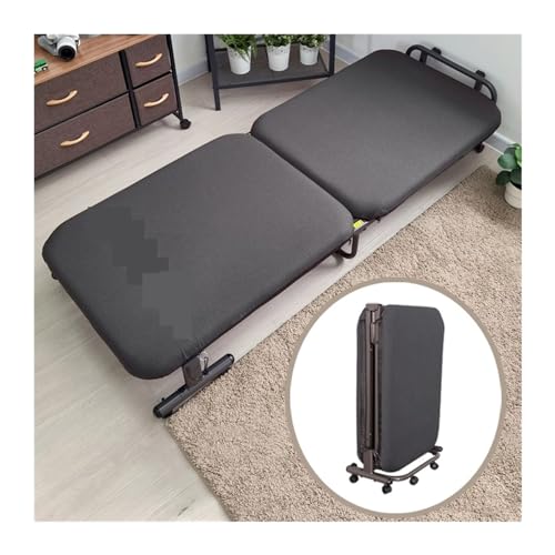 FDOSIJFOS Klappbett, Tragbares Nickerchenbett for Erwachsene, tragbares Rollbett for Camping im Freien(68cm) von FDOSIJFOS