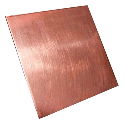 FDOSIJFOS Kupferblech, 99,9% Metallplattenmaterial Industriematerialien(Thickness4mm) von FDOSIJFOS