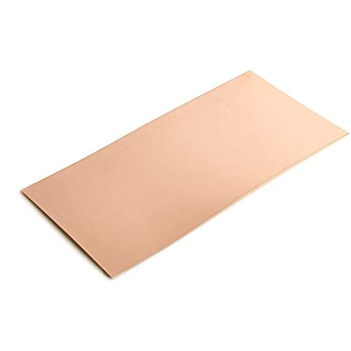 FDOSIJFOS Kupferblech, 99,9% reines hochreines Kupfer-Cu-Blech mit for Industriewerkzeuge(100mmx150mmx2mm) von FDOSIJFOS