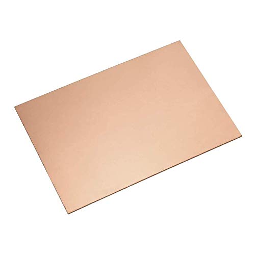 FDOSIJFOS Kupferblech, Metallplatten, bearbeitbare Kupferbleche for Handwerk, Elektrik, Handarbeit und Labormaterialien(Thickness 1) von FDOSIJFOS