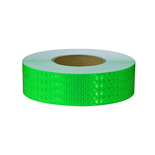 FDOSIJFOS Reflektierendes Klebeband, Reflektierende Aufkleber, selbstklebendes Klebeband, Warnband for Auto, LKW, Motorrad(Grün) von FDOSIJFOS